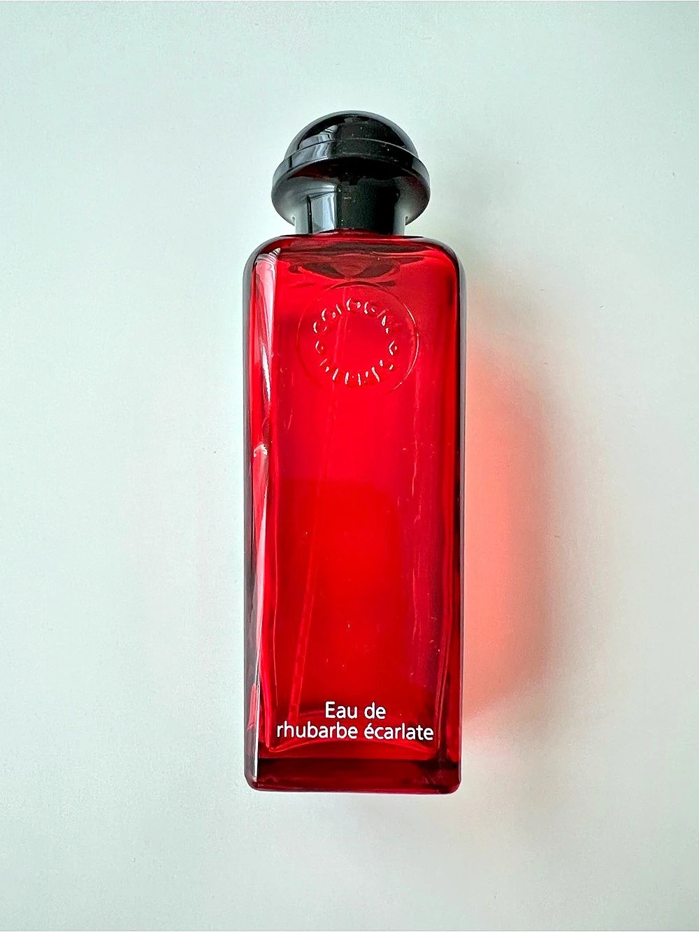Hermes Eau de Rhubarbe Écarlate 100 ml Empty Bottle